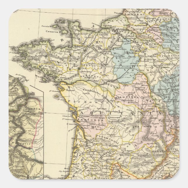 Sticker Carré Gallia (Devant)