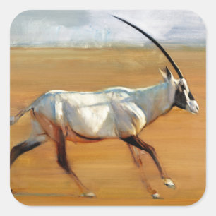 Sticker Carré Galloping Oryx 2010