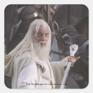 Sticker Carré GANDALF™ Détient Du Personnel