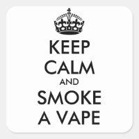 GARDEZ LE CALME ET FUMEZ UN VAPE - texte personnal