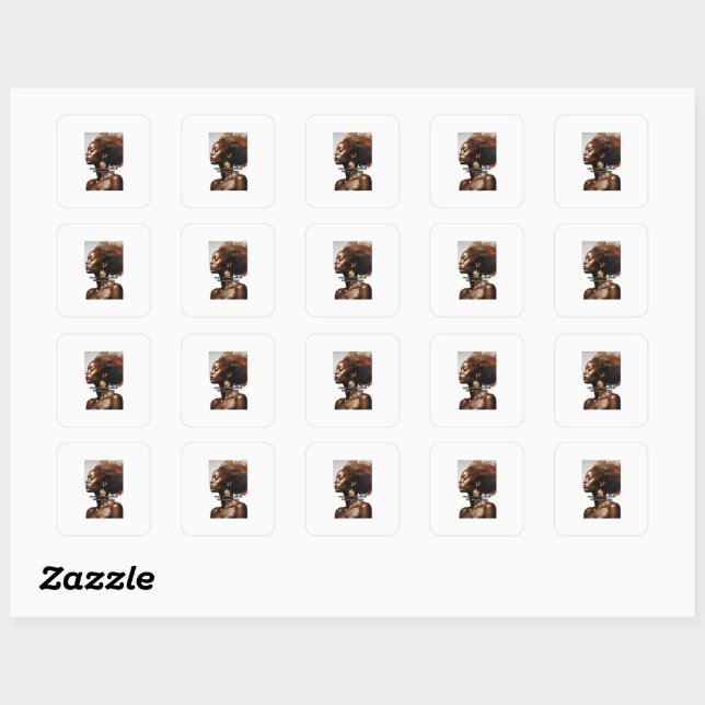 Sticker Carré Gardez votre bureau élégant et fonctionnel avec ce (Feuille)