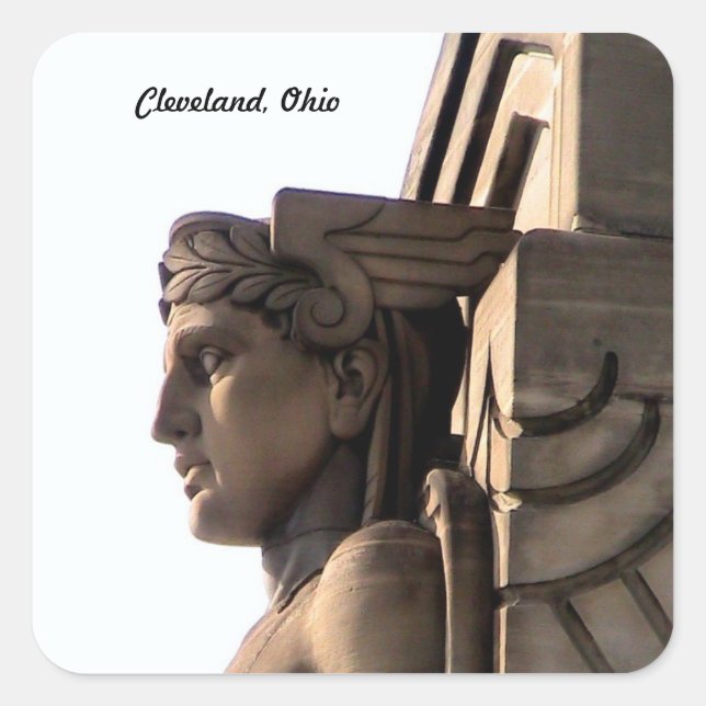 Sticker Carré Gardien du pont (Devant)