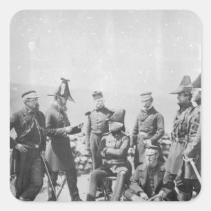 Sticker Carré Général de corps monsieur George Brown G.C.B