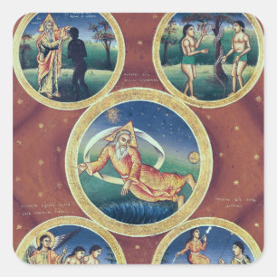 Sticker Carré Genèse