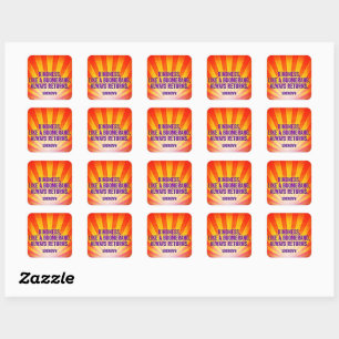 Sticker Carré Gentillesse