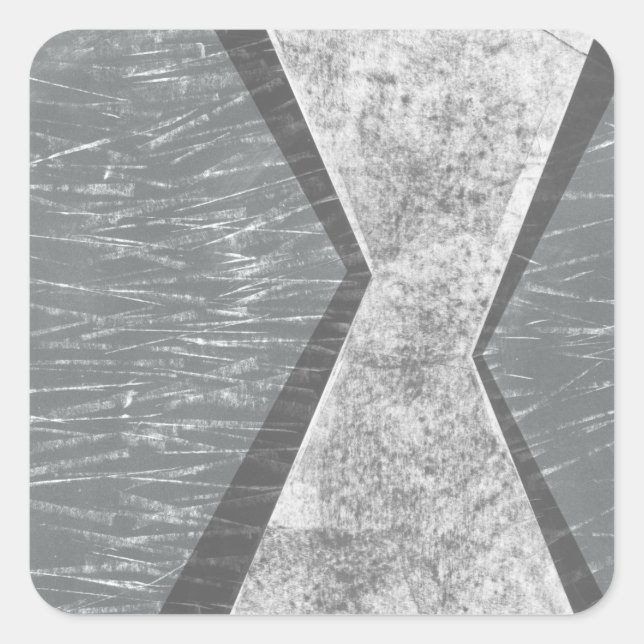 Sticker Carré Géométrie orchestrée IV (Devant)