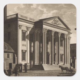 Sticker Carré Gerards Bank à Philadelphie