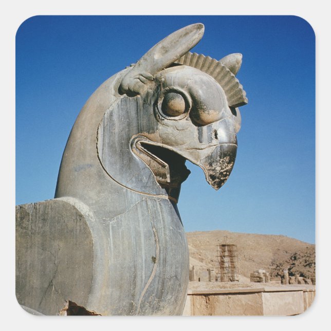 Sticker Carré Giant griffin, persan, c.516-465 av. (Devant)