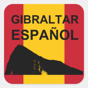 Sticker Carré Gibraltar espagnol 6