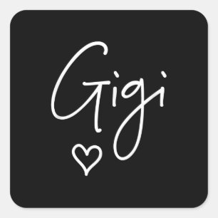 Sticker Carré Gigi Women
