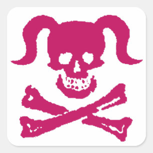 Sticker Carré Girly sale