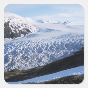 Sticker Carré Glacier Exit dans le parc national des fjords de K