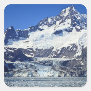 Sticker Carré Glacier Johns Hopkins dans Glacier Bay NP
