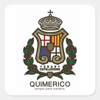 STICKER CARRÉ GLAN CATALANISMOシール