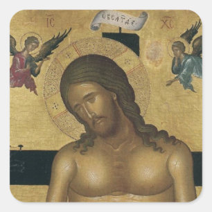 STICKER CARRÉ GLOIRE DE JÉSUS CHRIST