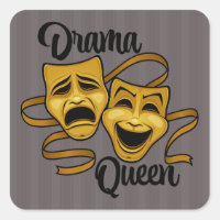 Gold Comédie Et Tragédie Théâtre Masques Drama Que