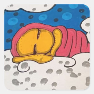 Sticker Carré Golden Slumbers