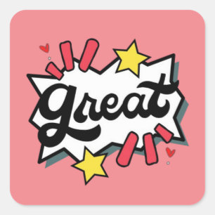 Sticker Carré Grand
