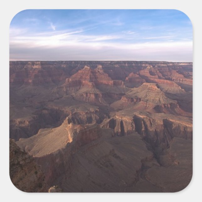 Sticker Carré Grand Canyon (Devant)