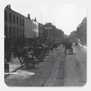 Sticker Carré Grand-rue de Kensington, Londres