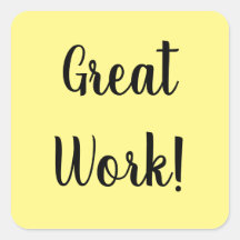 Grande autocollante de travail