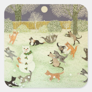 Sticker Carré Grange donnant l'assaut à 2011