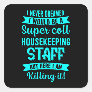 Sticker Carré Grap de house