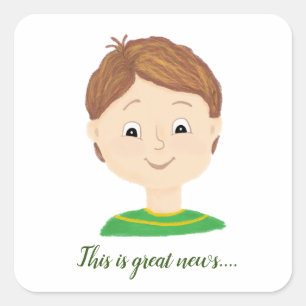 Sticker Carré Graphique Mes émotions