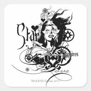 Sticker Carré Graphique Star Sapphire 7