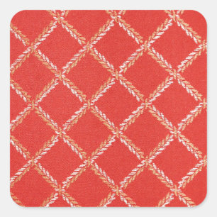 Sticker Carré Graphite Abstrait Antique Junk Style Mode S