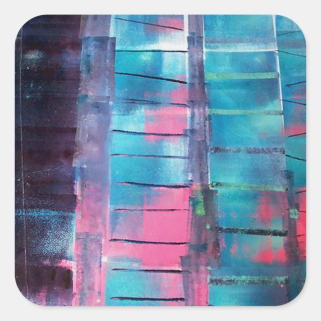 Sticker Carré Gratte (Devant)