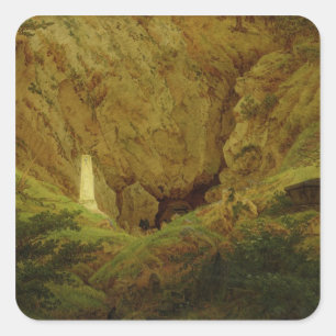 Sticker Carré Graves des héros antiques, 1812