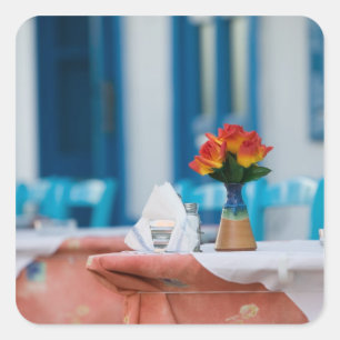 Sticker Carré GRÈCE, Îles de la mer Égée du Nord-Est, SAMOS,