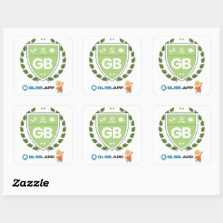 Sticker Carré Green Belt Certified - GLSS.app