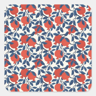 Sticker Carré Grenade