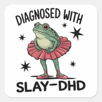 Grenouille drôle TDAH Neurodivergent Meme Y2K Frog