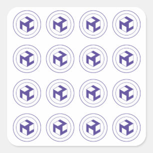 Sticker Carré Grille d'Antahkaranas -carré d'Antahkarana -mâle