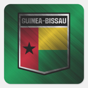 Sticker Carré Guinée-Bissau
