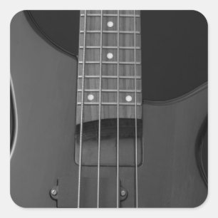 Sticker Carré guitare basse