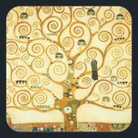 Sticker Carré Gustav Klimt L'Arbre De Vie Art Nouveau Vintage<br><div class="desc">Gustav Klimt The Tree Of Life Vintage Art Nouveau Painting The Tree of Life, Stoclet Frieze (French: L'Arbre de Vie, Stoclet Frieze) is a painting by Austrian est le symbole painter Gustav Klimt. It qu'est-ce que completed en 1909 et is based on the Art Nouveau (Modern) style in a symbolic...</div>