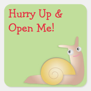 Sticker Carré Guy Snailey