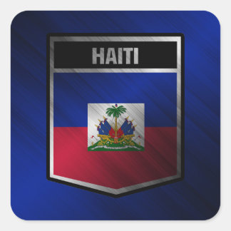Sticker Carré Haïti