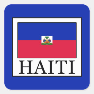 Sticker Carré Haïti