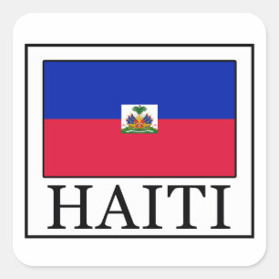 Sticker Carré Haïti