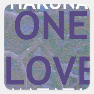 STICKER CARRÉ HAKUNA MATATA