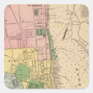 Sticker Carré Halifax (Nouvelle-Écosse)