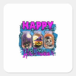 Sticker Carré Halloween