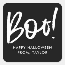 Halloween Boo élégant