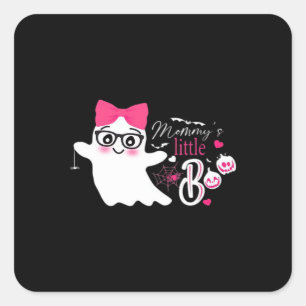 Sticker Carré Halloween du petit garçon de maman