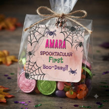 Halloween Rose et araignées Anniversaire Hallowee